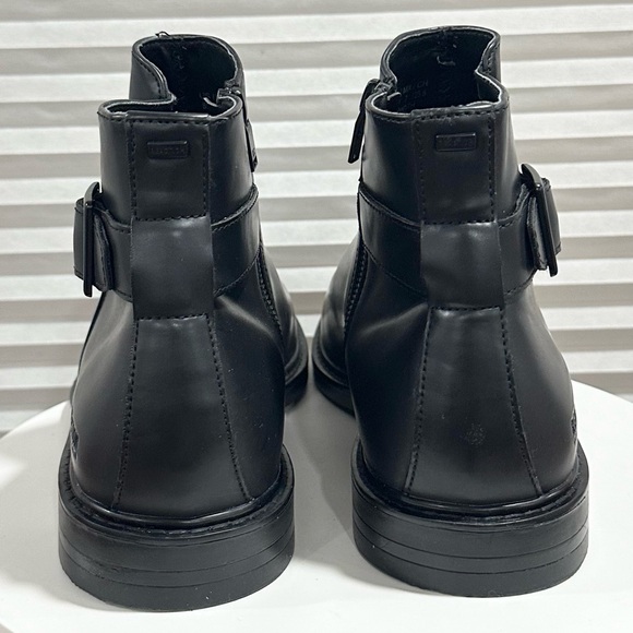 👞 KENNETH COLE REACTION 👞 Range Buckle Black Boot Size: 8.5 - Picture 7 of 13
